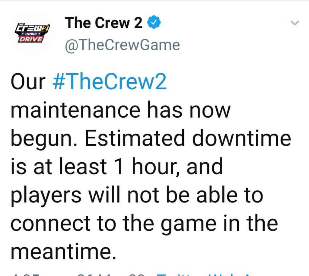 The Crew 2 servers down & not working - Here's why ? - DigiStatement
