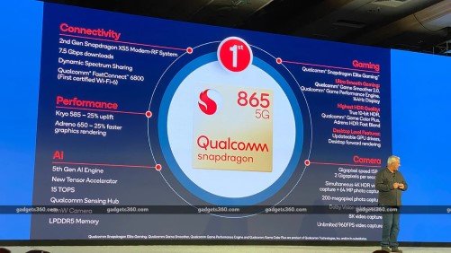 Snapdragon 865 Performance Chart