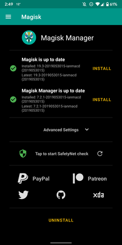 Download Magisk 20.1 and Magisk Manager 7.4.0 APK 2020
