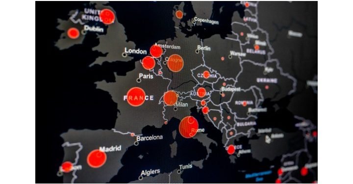 Malicious Coronavirus Map