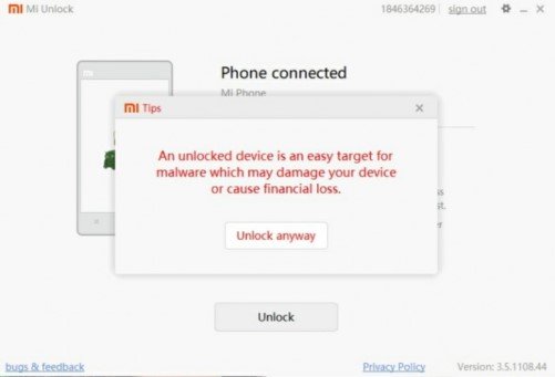 Unlock Bootloader on Xiaomi devices