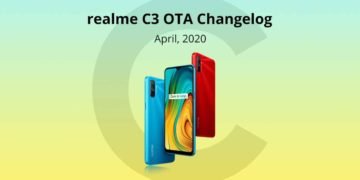 Realme C3 April, 2020 OTA brings Camera improvements & bug fixes [Download Now]