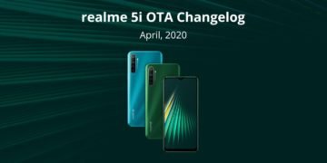 Realme 5i April Patch rolling out now, Android 10 (Realme UI ) update awaited