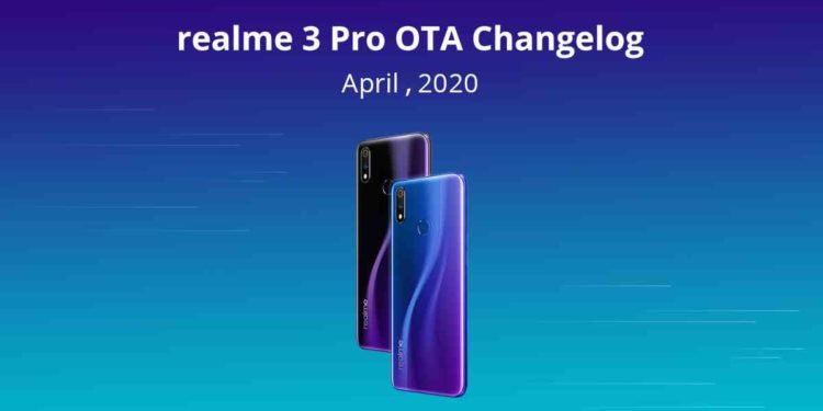 Realme 3 Pro April 2020 Security Update with DocVault ID feature Rolling out now