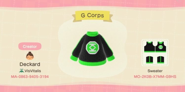 Animal Crossing: New Horizons Marvel & DC QR codes