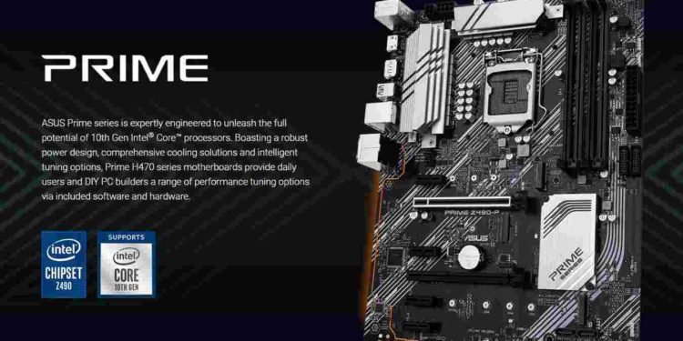 ASUS accidentally leaked PRIME Z490-A, Z490-P Motherboards For Intel 10th Gen Comet Lake CPUs