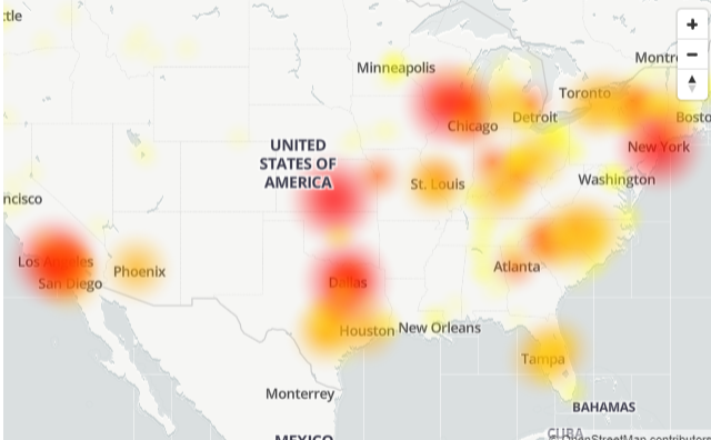 spectrum outage 