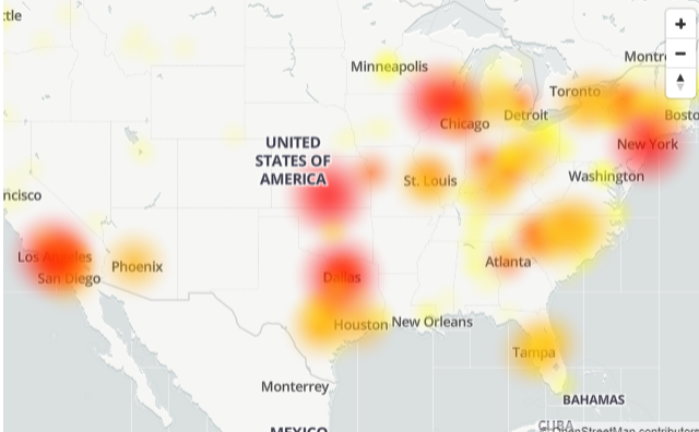 spectrum outages