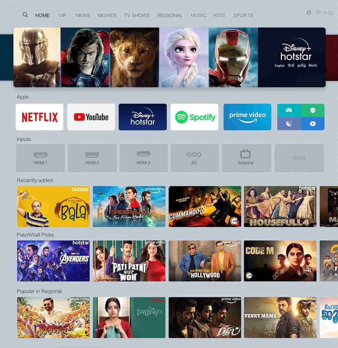 PatchWall 3.0 Update for Xiaomi Mi TVs rolls out  : List of Mi TVs to get PatchWall 3.0 Update