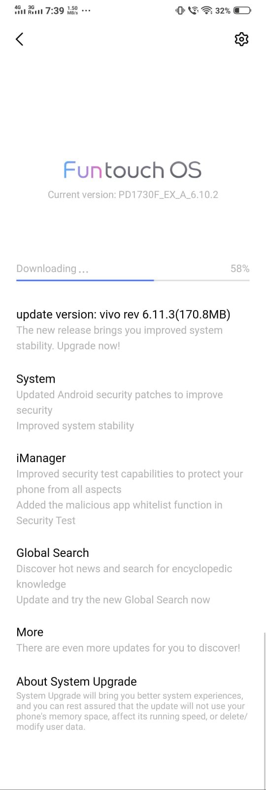 Vivo V9 receives new Security update