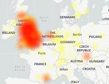 Xbox live down in UK