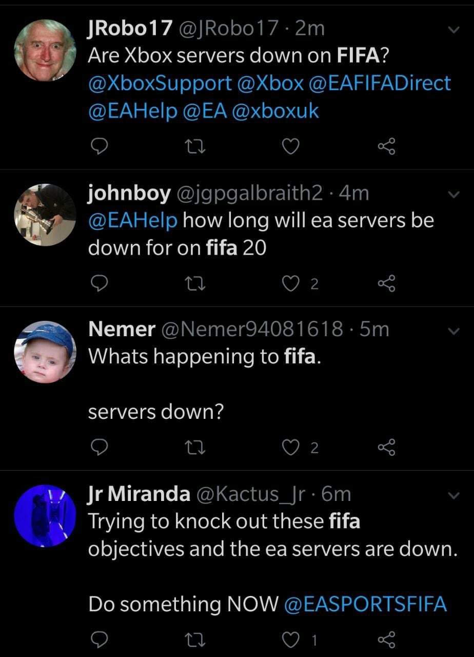 Ea Servers Down For Many Users Fifa 20 Other Titles Having Issues Digistatement