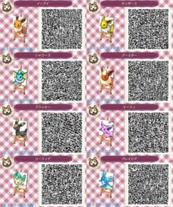 animal crossing qr codes pokemon