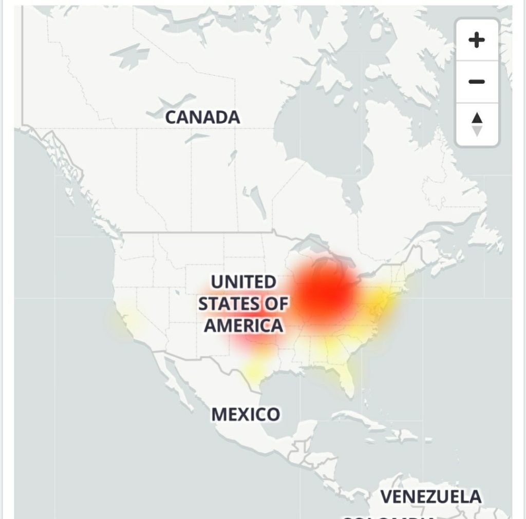 TMobile outage Network down with no cell service, users unable to