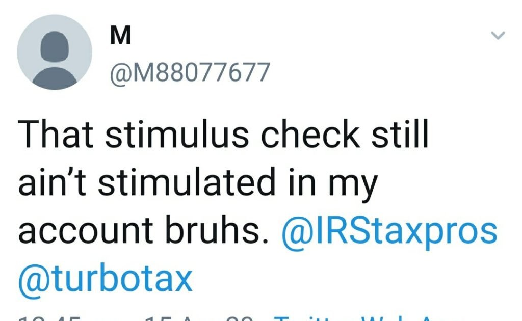 turbotax stimulus check delay