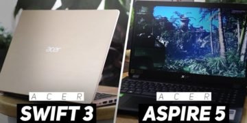 Acer Swift 3 and Aspire 5