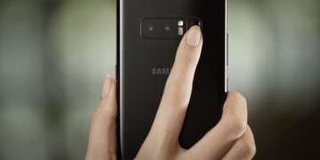 Note 8 fingerprint