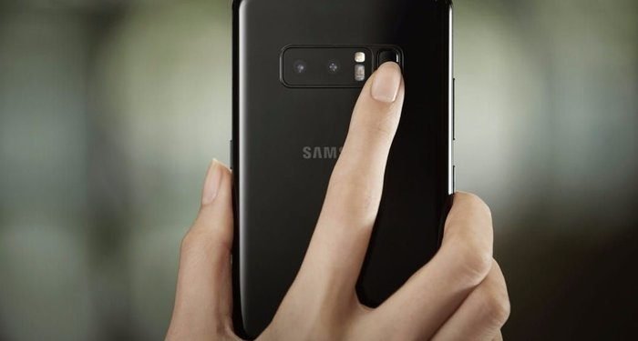 Note 8 fingerprint