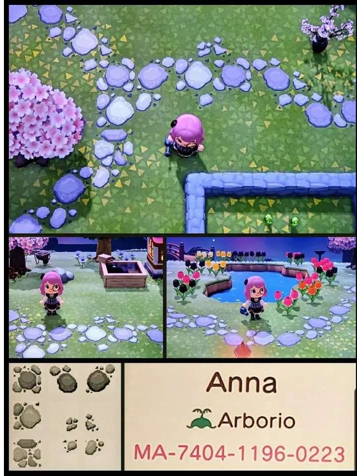 Animal Crossing: New Horizons New Custom Paths, Streets Designs And QR