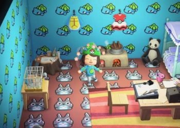 Pokemon QR Animal Crossing New Horizon Cover Bulbasaur