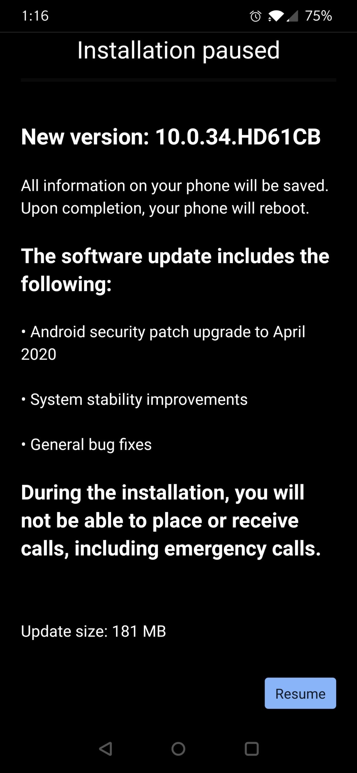 T-Mobile OnePlus 7T & 7T Pro McLaren April security Patch rolling out now