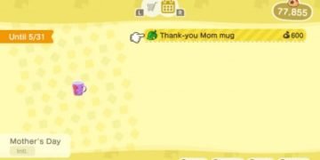 Animal Crossing New Horizons Mother’s Day Guide- How To Get Mom’s Mug