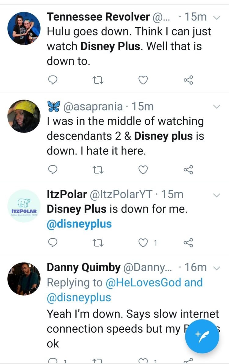 Disney Plus down Video Streaming not working for many users DigiStatement
