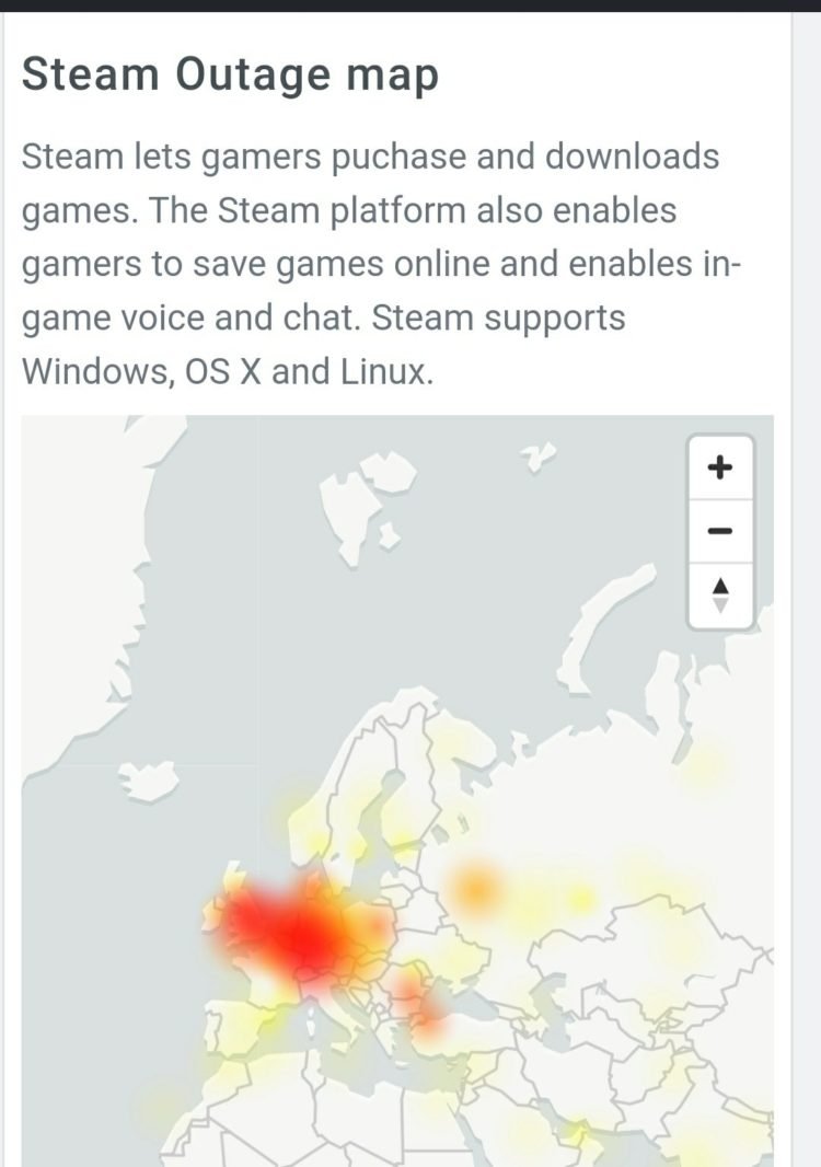 Steam down - Server connection issues & login not working for many ...