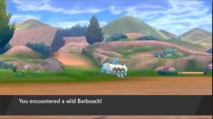 Wild Pokémon Barboach