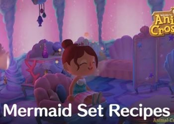 Animal Crossing New Horizons (ACNH) : How To Get Mermaid Furniture Set DIY Recipes