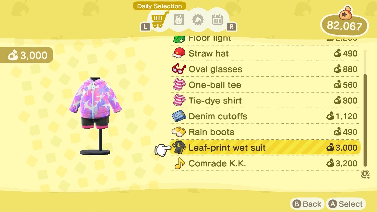 Animal Crossing New Horizons Acnh What Is Wetsuit And How To Get