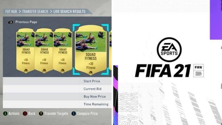 Ultimate Team Fitness Cards Removed