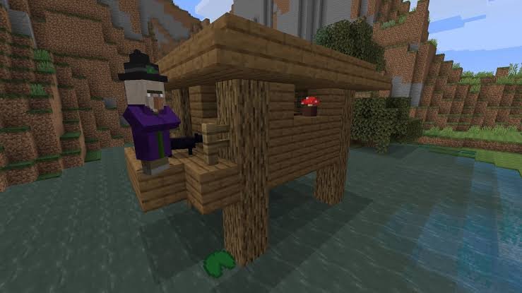 Minecraft Witch's Hut