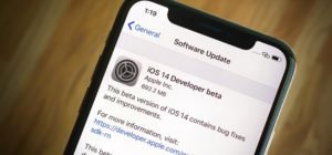 iOS 14 developer beta version 