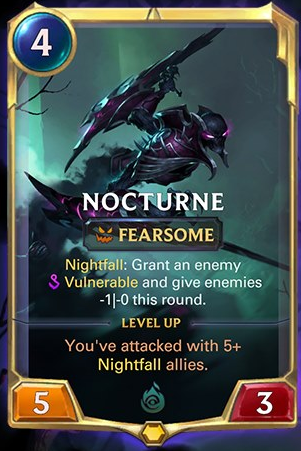 Nocturne Legends of Runeterra (LOR)