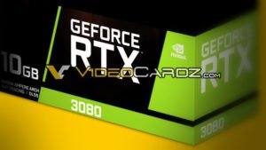 NVIDIA GeForce RTX 3080, Courtesy: VideoCardz