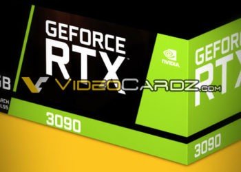 NVIDIA GeForce RTX 3090, Courtesy: VideoCardz