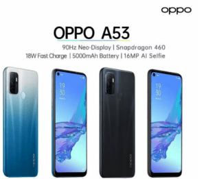 OPPO's A53 with Snapdragon 460 SoC in flesh