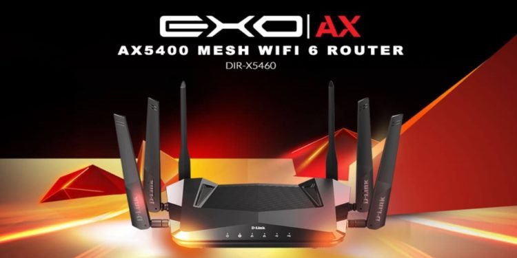 D-Link releases its new premium EXO AX5400 router