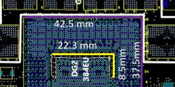 Pic of Intel PCB chip