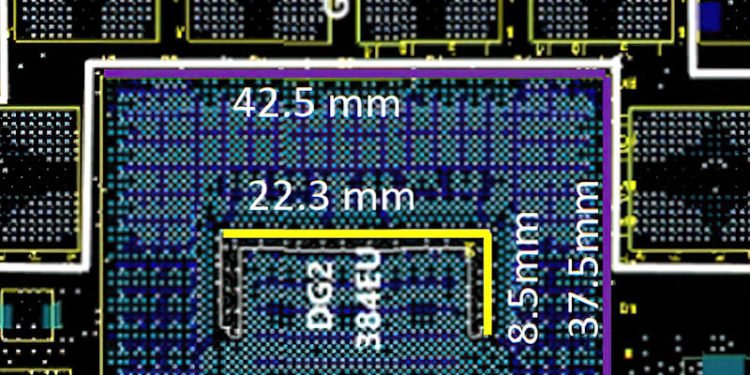 Pic of Intel PCB chip