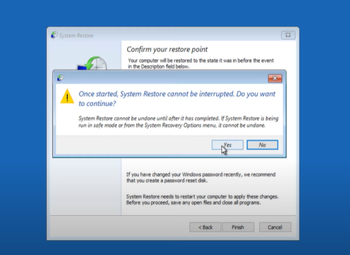 System Service Exception Windows Error