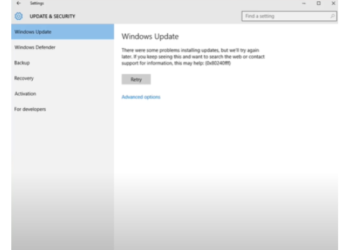 Fix Error 0x80300024