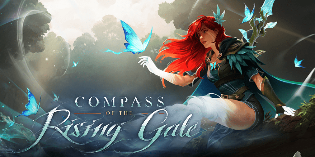 Dota 2 Windranger Arcana: Compass of the Rising Gale is out now