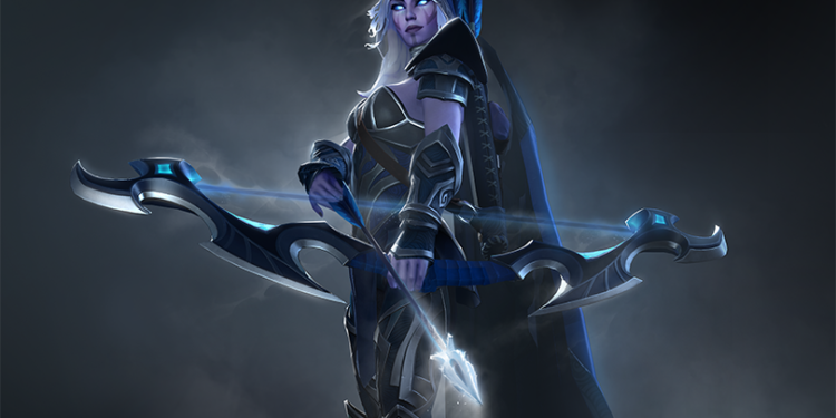Dota 2 Drow Ranger 7.27d OP hero