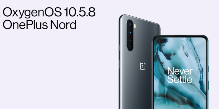 OnePlus Nord OS 10.5.8