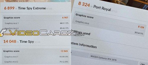 RTX 3070 3DMark