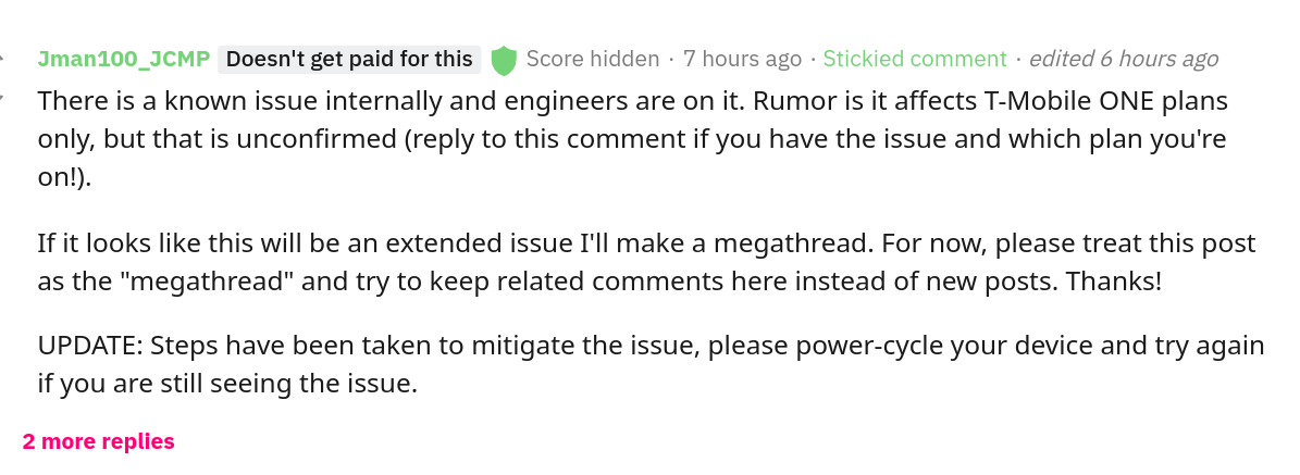 Reddit T-Mobile 