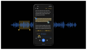 Audio Editing feature in Google Recorder 2.0