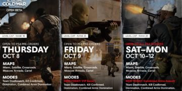 Blacks Ops Cold War Beta Schedule is Out Now!